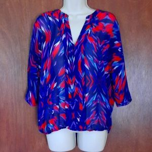 ●a.n.a multicolored top size L